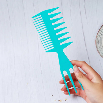 3-In-1 Big Teeth Double Side Tooth Hair Combs for Women Anti-static