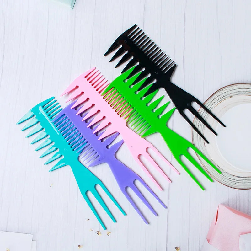 3-In-1 Big Teeth Double Side Tooth Hair Combs for Women Anti-static